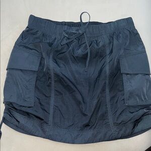 Grey Lulu lemon Nylon Cargo Mini Skirt